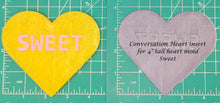 Load image into Gallery viewer, 4" Heart Inserts - Silicone Freshie Molds