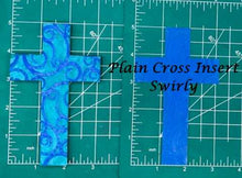 Load image into Gallery viewer, Cross Inserts - Silicone Freshie Mold