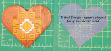 Load image into Gallery viewer, 4" Heart Inserts - Silicone Freshie Molds