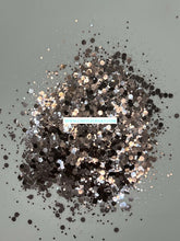 Load image into Gallery viewer, Rose Gold Chunky Mix Glitter