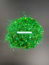 Load image into Gallery viewer, Greener Pastures Holographic Chunky Mixed Glitter