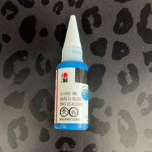 Load image into Gallery viewer, Alcohol Ink-Metallic Blue