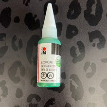 Load image into Gallery viewer, Alcohol Ink-Metallic Green