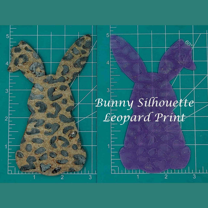 Bunny Silhouette Inserts- Silicone Freshie Mold