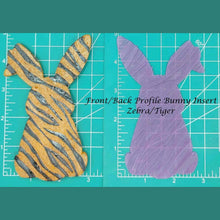 Load image into Gallery viewer, Bunny Silhouette Inserts- Silicone Freshie Mold
