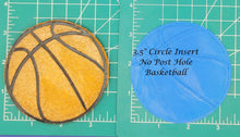 Load image into Gallery viewer, 3.5&quot; Circle Sports Ball Inserts - Silicone Freshie Mold
