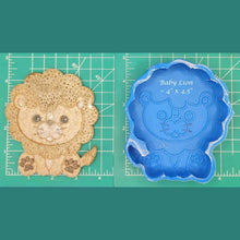 Load image into Gallery viewer, Baby Lion - Silicone Freshie Mold
