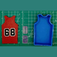 Load image into Gallery viewer, Basketball Jersey - Silicone Freshie Mold
