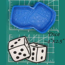 Load image into Gallery viewer, Dice - Silicone Freshie Mold
