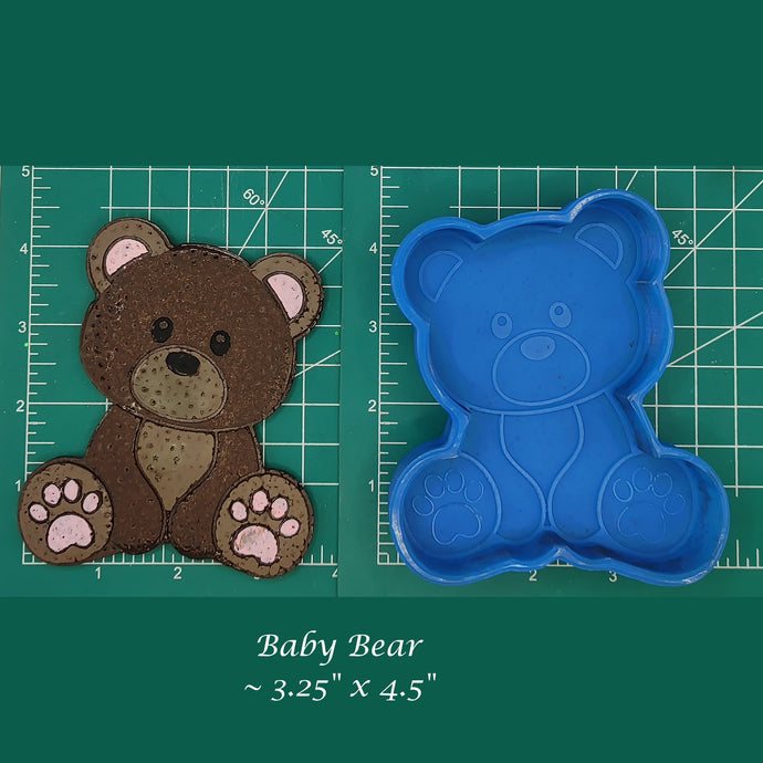 Baby Bear - Silicone Freshie Mold