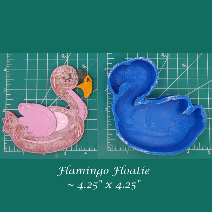 Flamingo Floatie - Silicone Freshie Mold