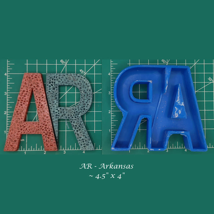 AR - Abbreviation -  Silicone Freshie Mold