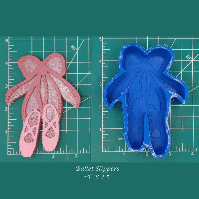 Ballet Slippers - Silicone Freshie Mold