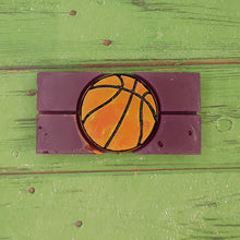 Load image into Gallery viewer, Basketball Snap Out Center Wax Melt Snap Bar Silicone Mold
