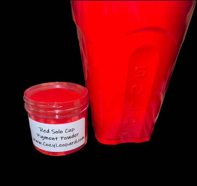 Red Solo Cup Pigment Powder