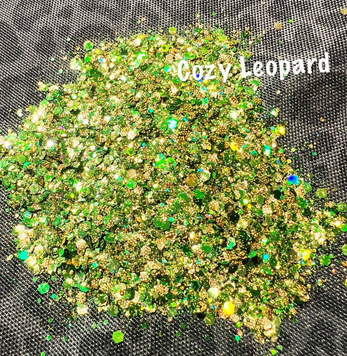 Lucky Leprechaun Chunky Mixed Glitter