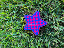 Load image into Gallery viewer, Checkered Star Freshie Mold
