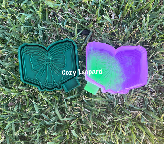 Book with Bow Freshie Mold