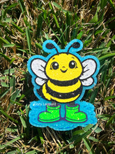 Load image into Gallery viewer, Bumble Bee with Rain Boots Freshie Mold
