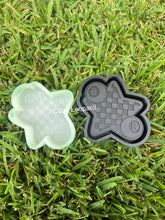 Load image into Gallery viewer, Checkered star with 8 Balls Freshie Mold
