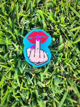 Load image into Gallery viewer, Lips With Middle Finger Freshie Mold
