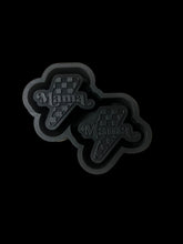 Load image into Gallery viewer, Mama Checkered Lightning Bolt Vent Set Freshie Mold
