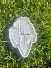 Load image into Gallery viewer, Pencil with Bow Freshie Mold
