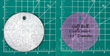 Load image into Gallery viewer, 3.5&quot; Circle Sports Ball Inserts - Silicone Freshie Mold
