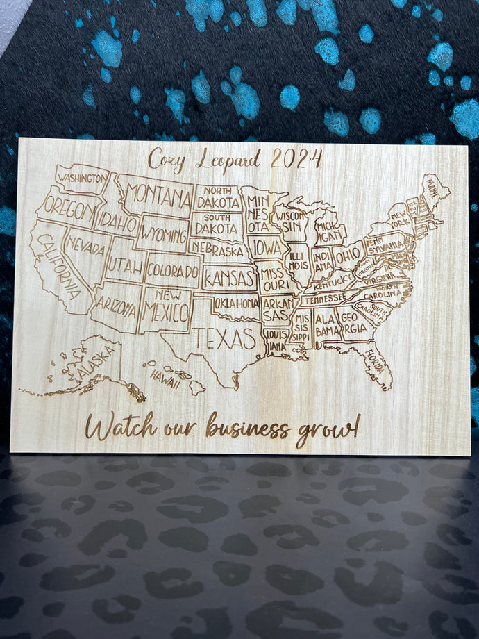 Wood business map