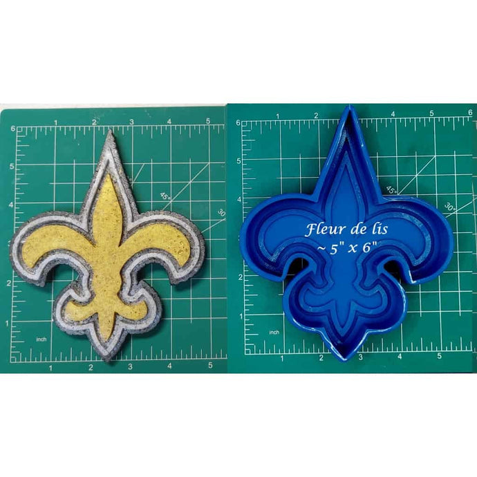 Fleur-de-lis - Silicone Freshie Mold