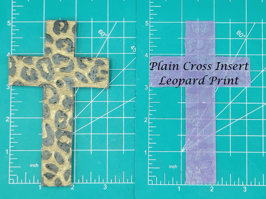 Cross Inserts - Silicone Freshie Mold