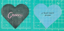 Load image into Gallery viewer, 4&quot; Heart Inserts - Silicone Freshie Molds
