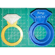 Load image into Gallery viewer, Diamond Ring - Silicone Freshie Mold
