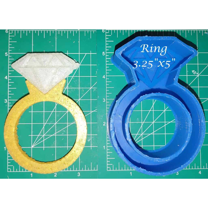 Diamond Ring - Silicone Freshie Mold