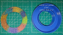 Load image into Gallery viewer, Circle with Cutout - Silicone Freshie Mold
