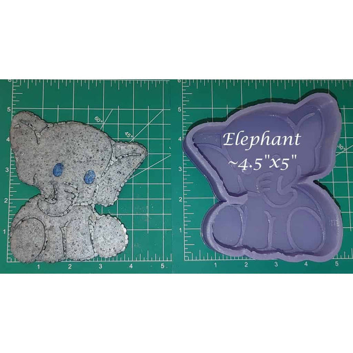 Elephant - Silicone Freshie Mold