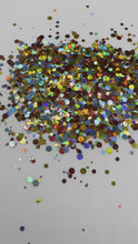 Load and play video in Gallery viewer, Kaleidoscope Chunky Mixed Glitter
