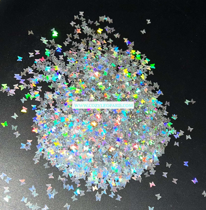 Pitter Patter Holographic Butterfly Shape Glitter