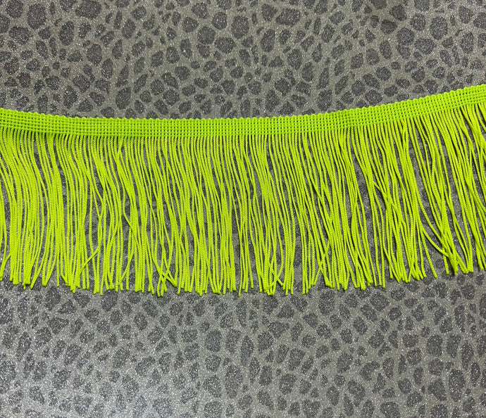 Neon Yellow Fringe