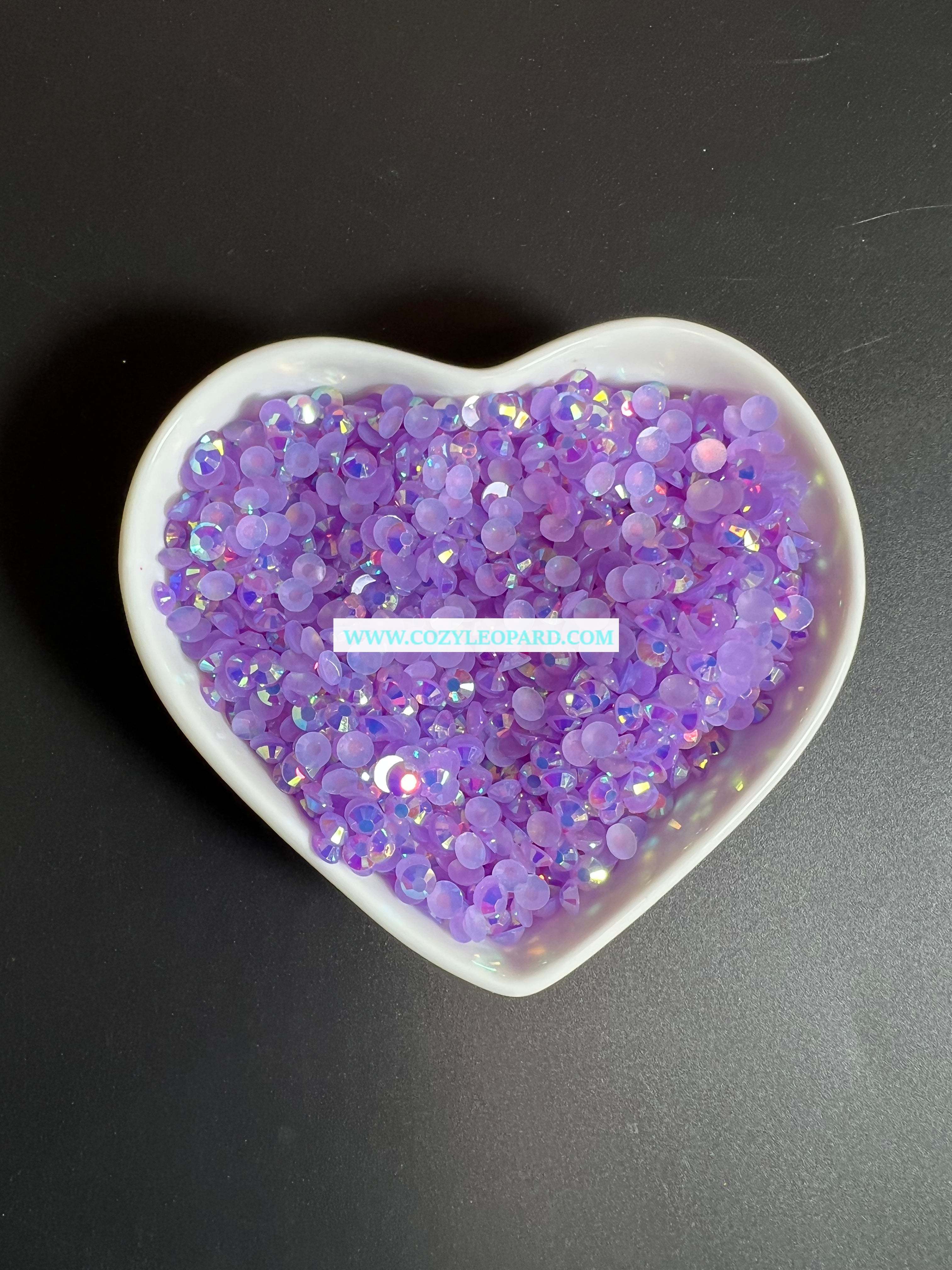 Lavender 4MM Rhinestones – Cozy Leopard Boutique