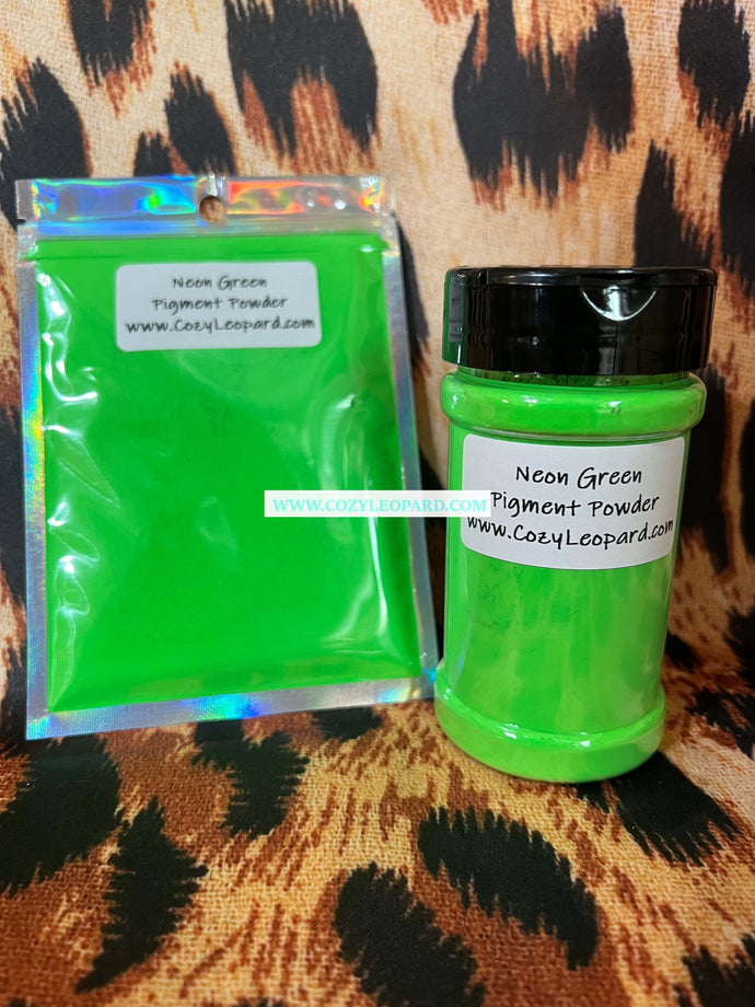 Neon Green Pigment Powder